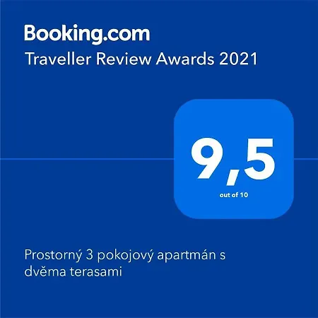 Prostorny 3 Pokojovy S Dvema Terasami Apartment Prague
